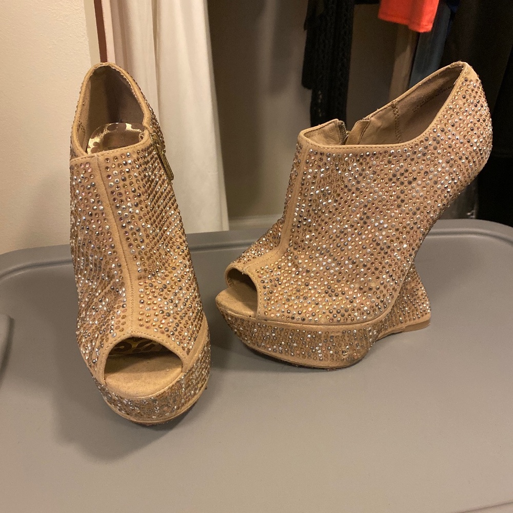 Glitter Diva Wedge
